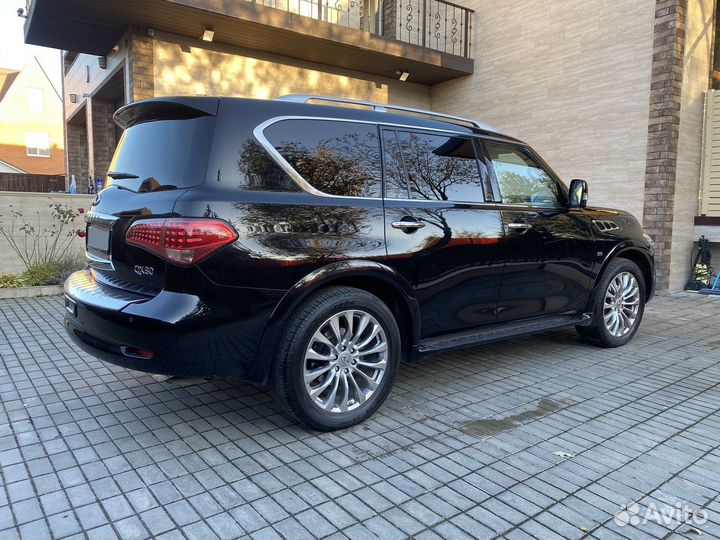 Infiniti QX80 5.6 AT, 2017, 84 500 км