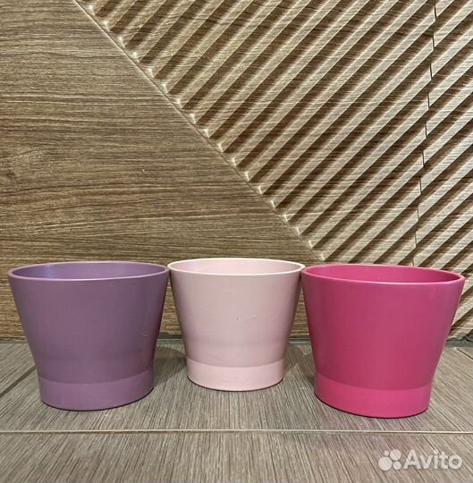 Цветочные горшки IKEA (Икея) керамические