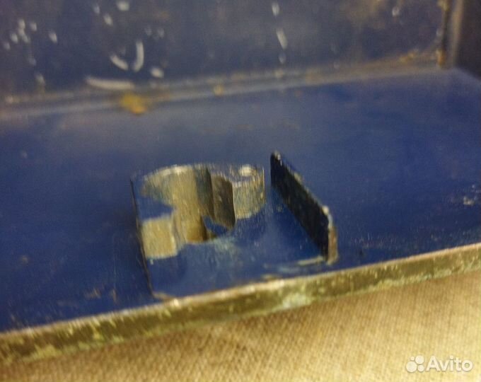 Шкатулка ларец обмедненный силумин.СССР