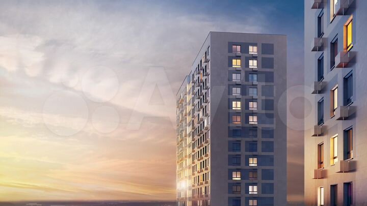 1-к. квартира, 34,7 м², 17/17 эт.