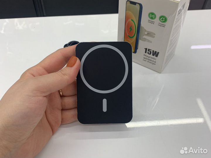 Magnetic wireless черный 15W