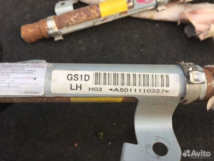 Подушка безопасности (шторка) левая Mazda 6 GH