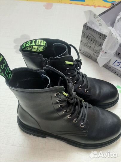 Ботинки демисезонные женские 38