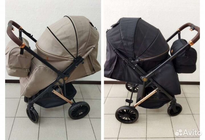 Коляска с перекидной ручкой Luxmom H2