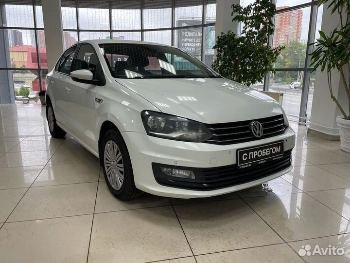 Volkswagen Polo 1.6 AT, 2018, 193 990 км