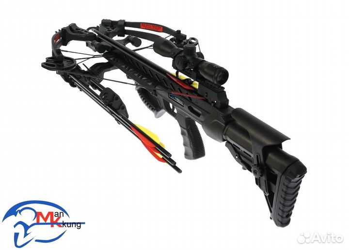 Арбалет блочный MK-XB56 Frost Wolf чёрный KIT