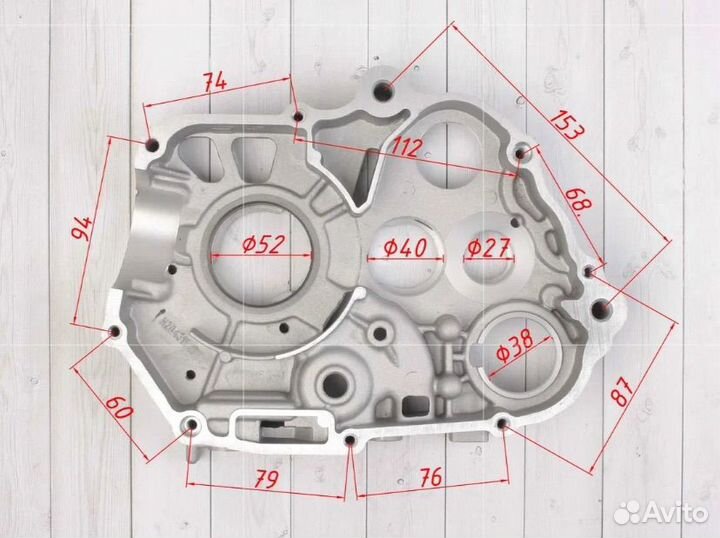 Картер правый yx140