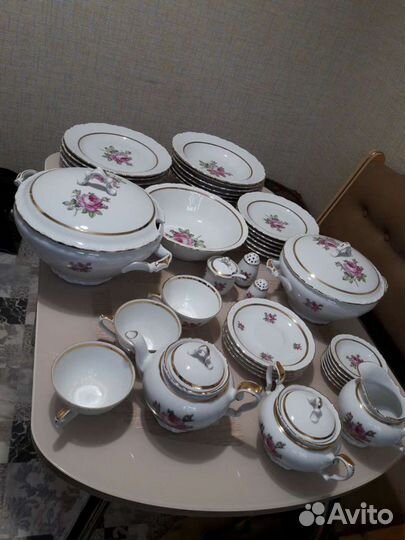 Сервиз столовый kahla, сделан в гдр