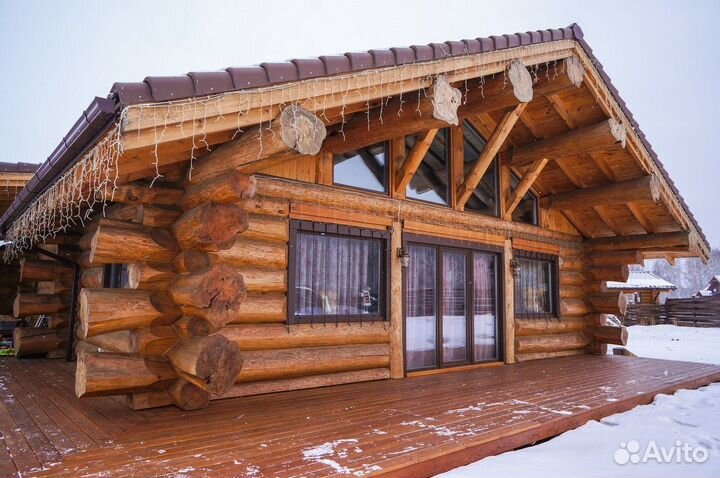 Строительство домов / срубы из лиственницы, кедра