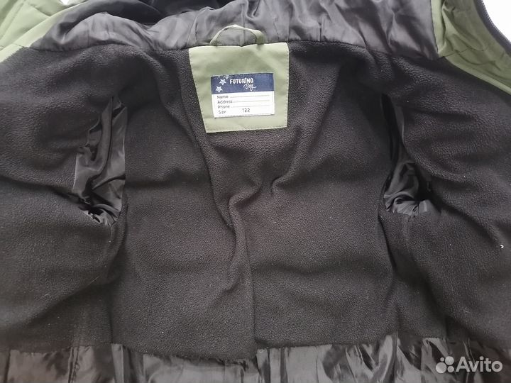 Куртка для мальчика 122 futurino