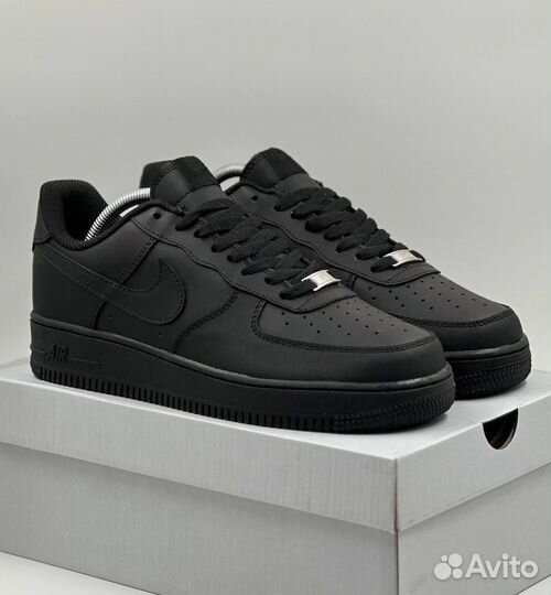 Кроссовки мужские Nike Air Force 1 Black