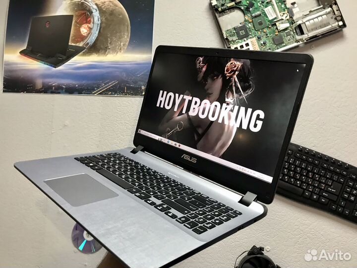 Ноутбук Asus отличный ноут FullHD i3/4gb/SSD