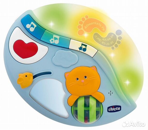 Игрушки Чикко: Мобиль д/кроватки, коврик, ночник
