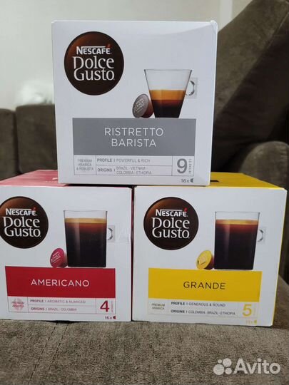 Кофе в капсулах nescafe dolce gusto