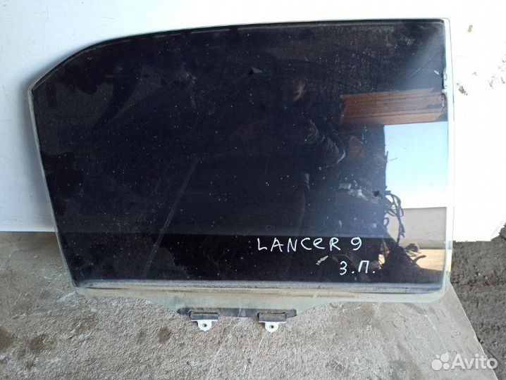 Стекло заднее правое Mitsubishi Lancer 9 2003-2008