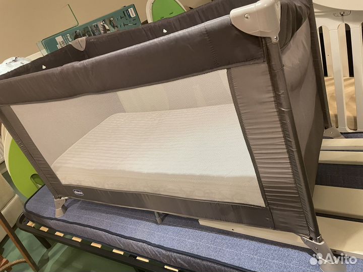 Детская кроватка манеж складная