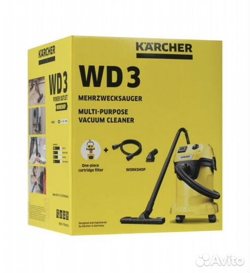 Karcher WD 3 P S V-17/4/20 1.628-190.0