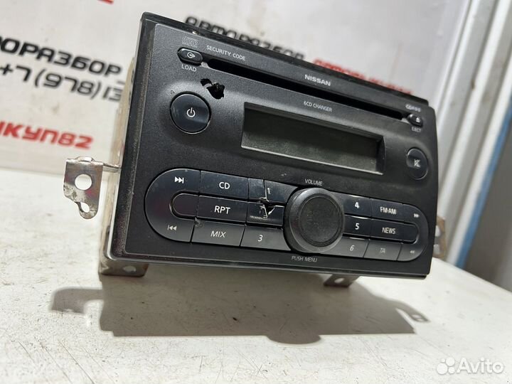 Магнитола штатная Nissan Note E11