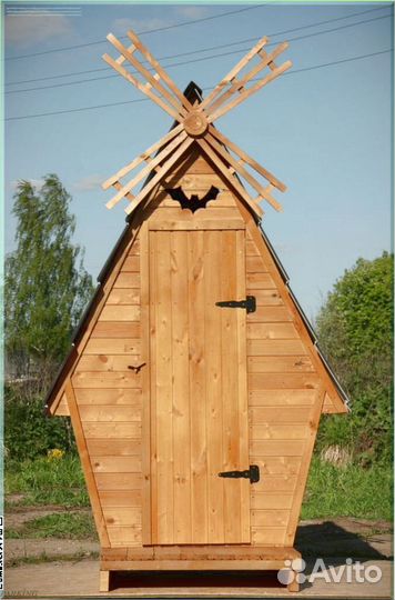 Уличный туалет с установкой GPP