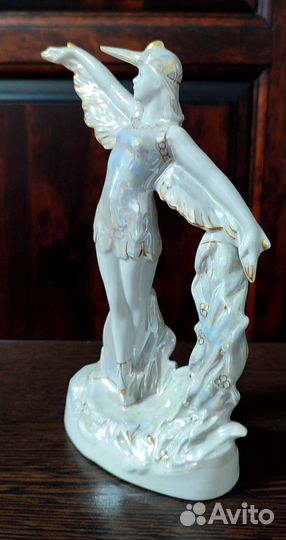Статуэтка балерина аист дфз Вербилки фарфор СССР