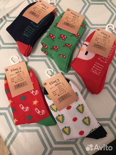 Новые наборы новогодних носков
