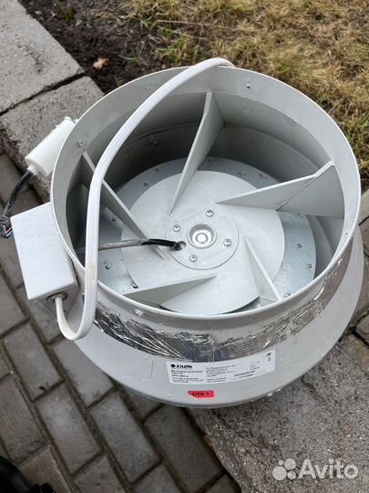 Канальный вентилятор zfo 250 p