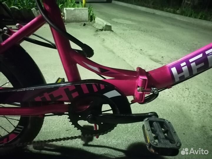 Велосипед скоростной подростковый для девочки 20''