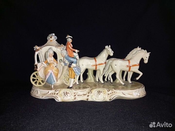 Карета фарфор Германия