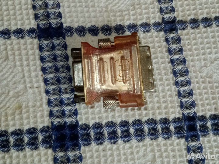 Переходник dvi vga