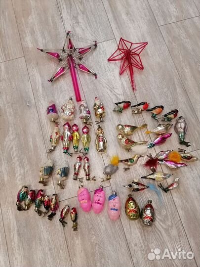 Елочные игрушки СССР