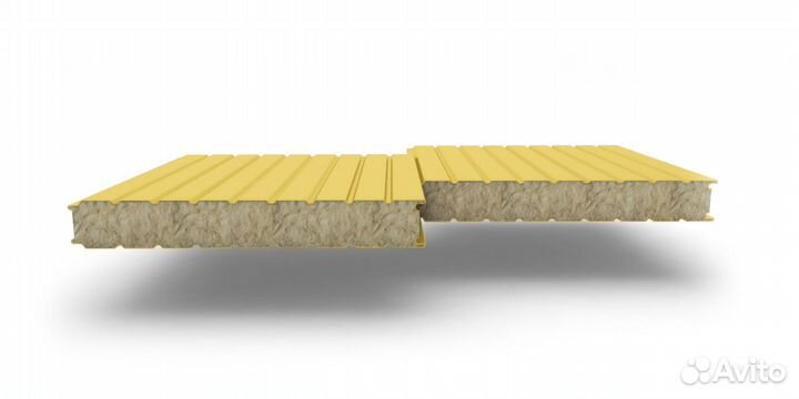 Сэндвич панели пенополистирол 80мм