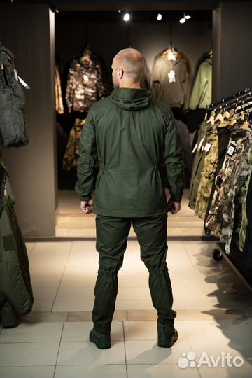 Костюм летний Эльбрус 100 хлопок, олива