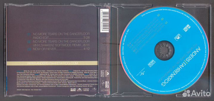 Anders Fahrenkrog – No More Tears (CD)