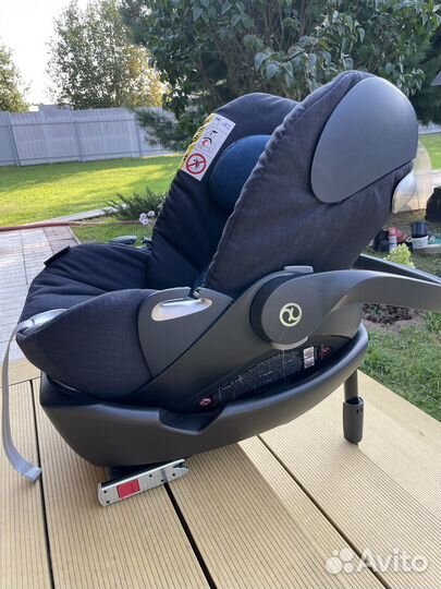 Автокресло cybex cloud q 0+ с базой isofix