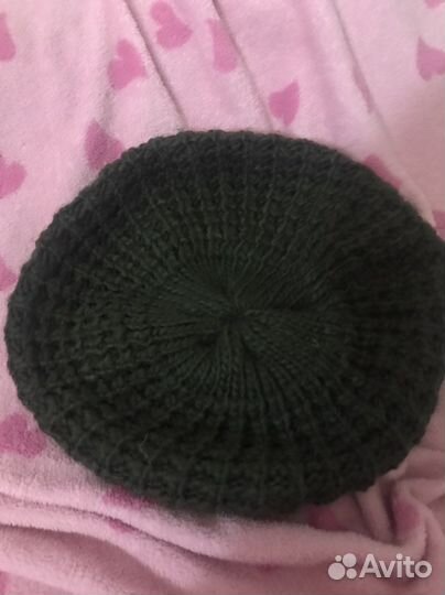 Берет женский вязаный