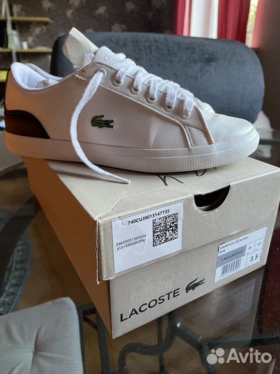 Кеды lacoste 36