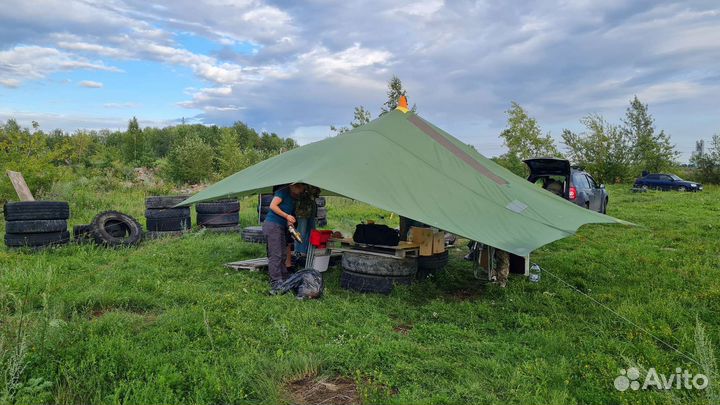 Тент туристический 4х6 RedFox