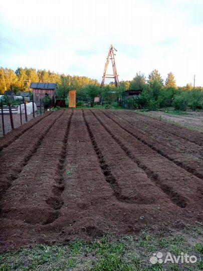 Пашем землю мотоблоком.Вспашем землю Вспашка земли