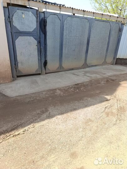 Ворота с калиткой распашные бу