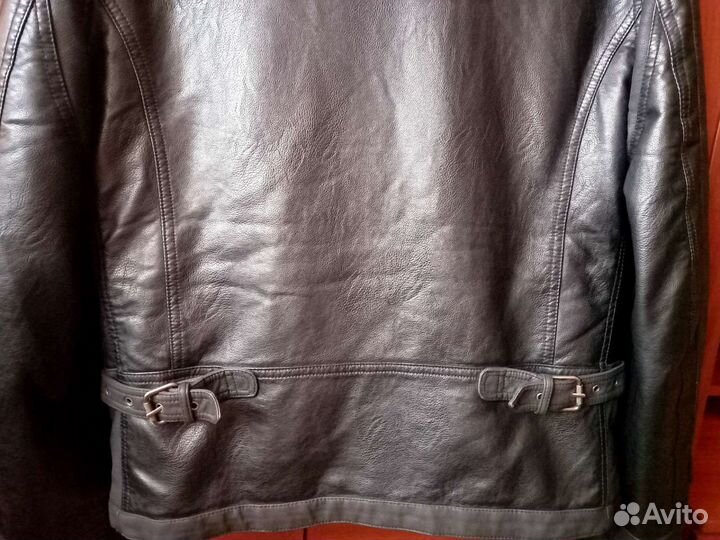 Куртка кожаная мужская