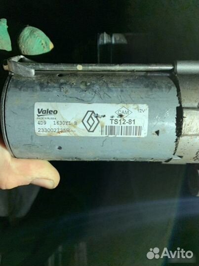 Стартер Nissan Terrano 3 2019