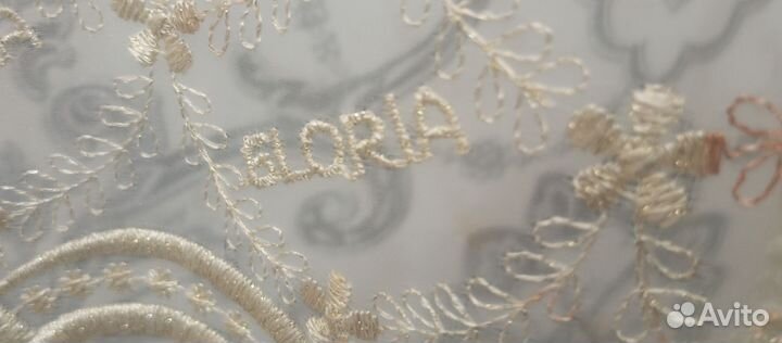 Тюль с карнизом. б. у