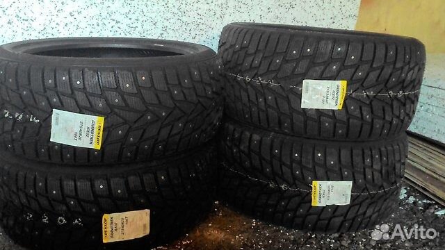 Dunlop Grandtrek Ice 02 315/35 R20 и 275/40 R20 110T