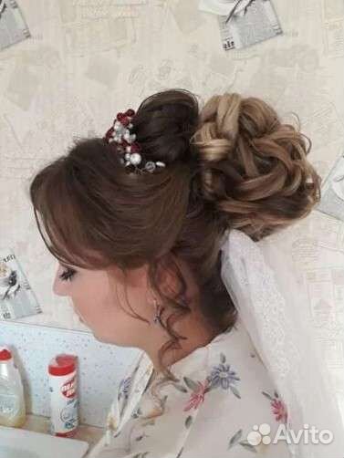 Свадебные и вечерние прически,макияж.Выезд