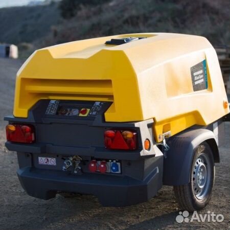 Дизельный компрессор atlas copco xas 98