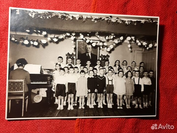 Фото /Ленин,дошколята/Март 1959 г. / СССР 2шт