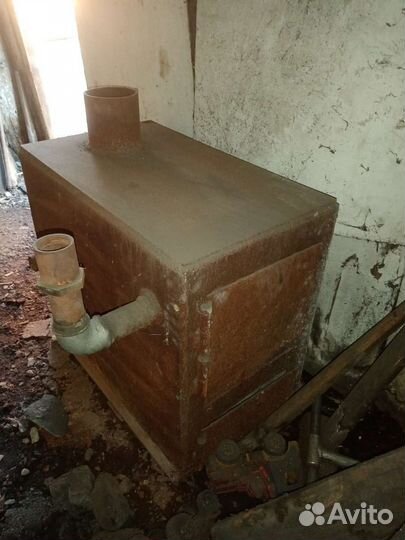 Печь для отопления дома бу