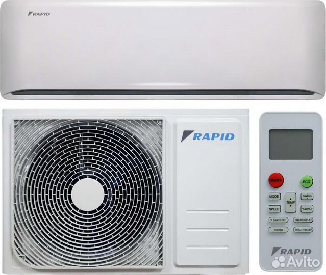 Сплит система Rapid RAM-07HJ/N1 23Y