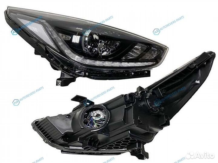 ST-13-0006 Фара hyundai solaris 17-20 RH линза. дх