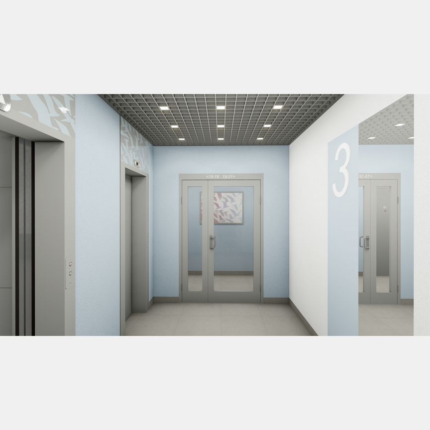 3-к. квартира, 126,1 м², 3/14 эт.